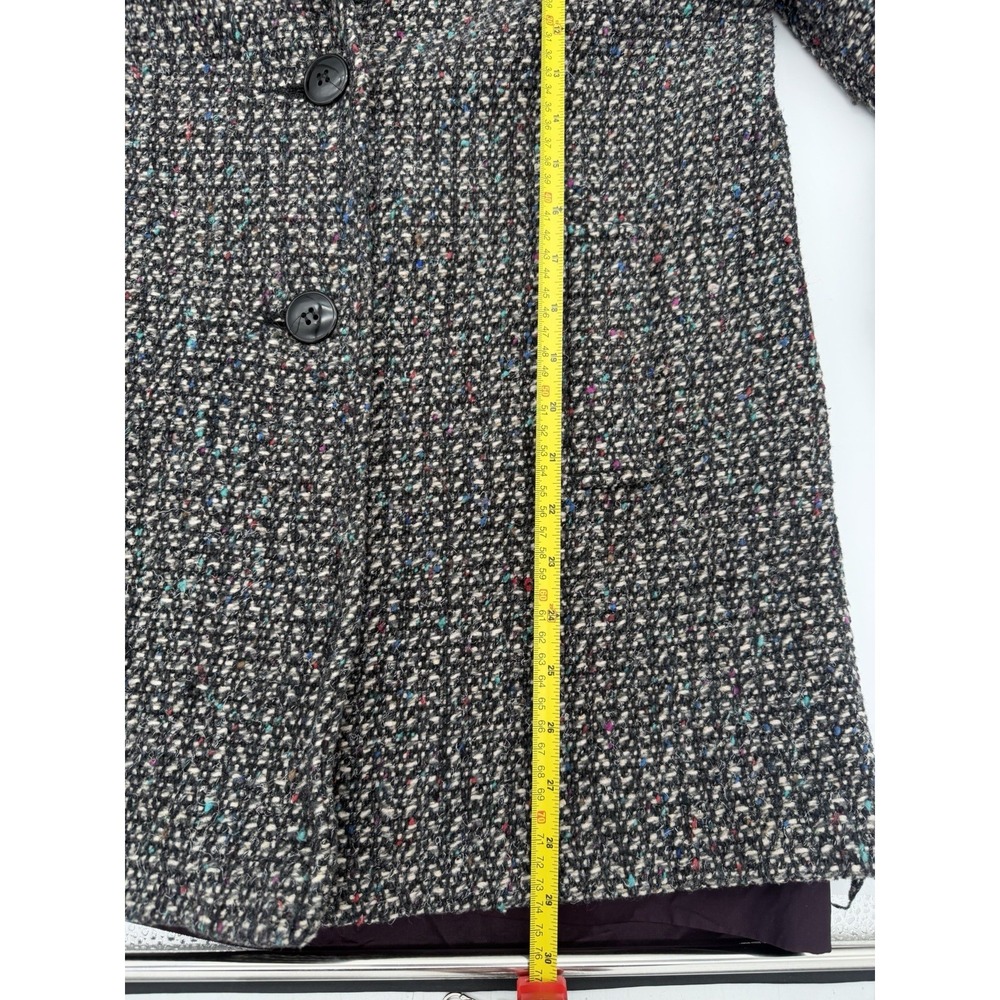Sharilove Fashion Women's Medium 80s 90s Vintage Jacket Tweed Coat Colorful - Picture 6 of 6